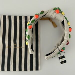 Lele Sadoughi fruit salad knotted headband